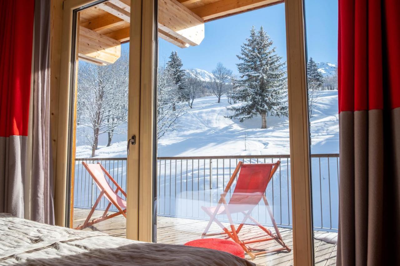 L'Aiguille Grive Chalets Hotel Les Arcs  Dış mekan fotoğraf
