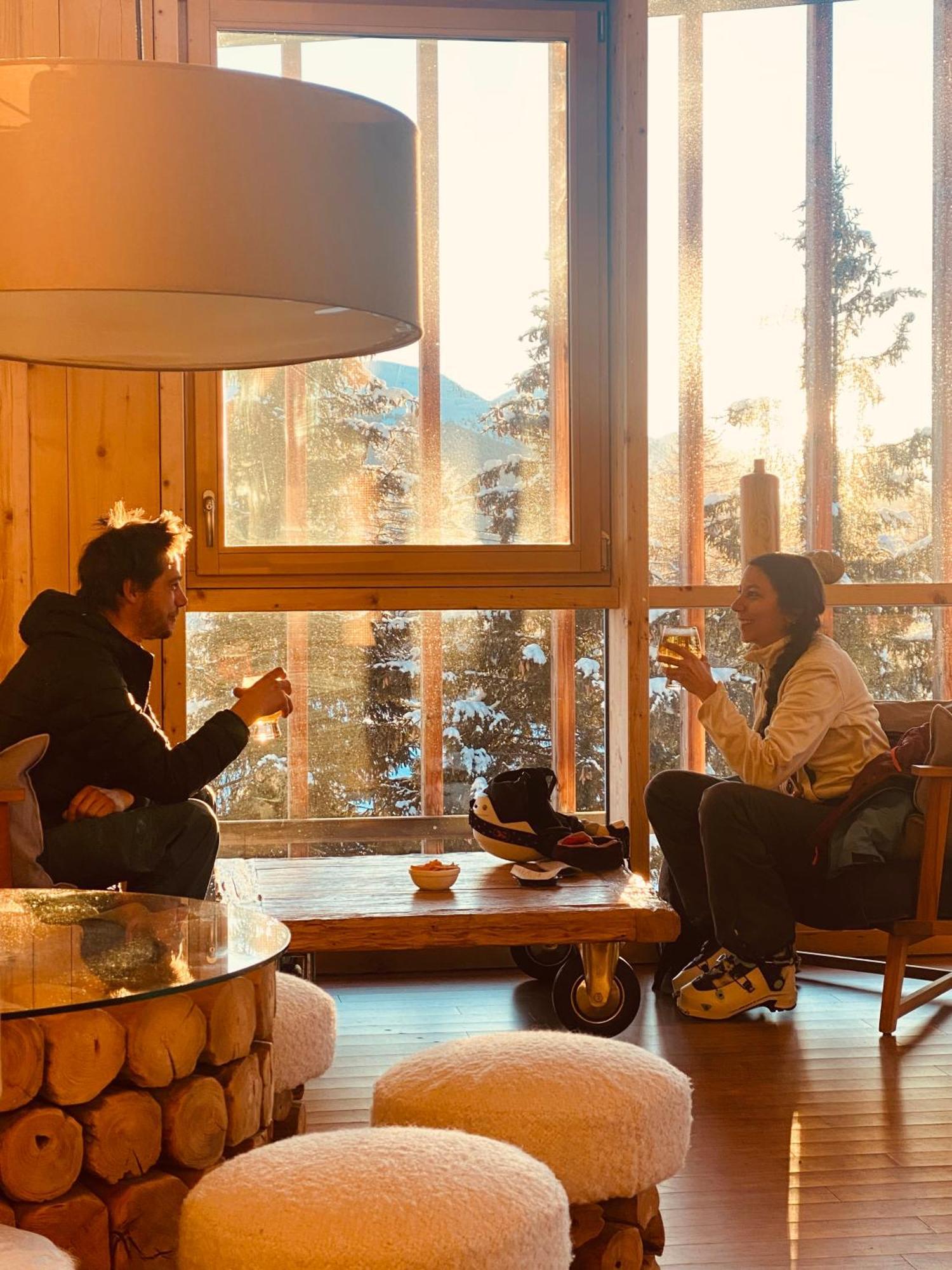 L'Aiguille Grive Chalets Hotel Les Arcs  Dış mekan fotoğraf