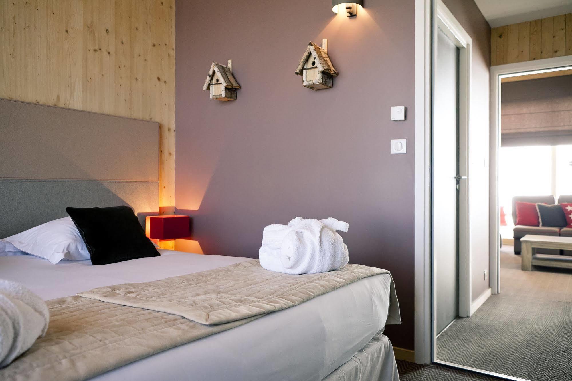 L'Aiguille Grive Chalets Hotel Les Arcs  Dış mekan fotoğraf