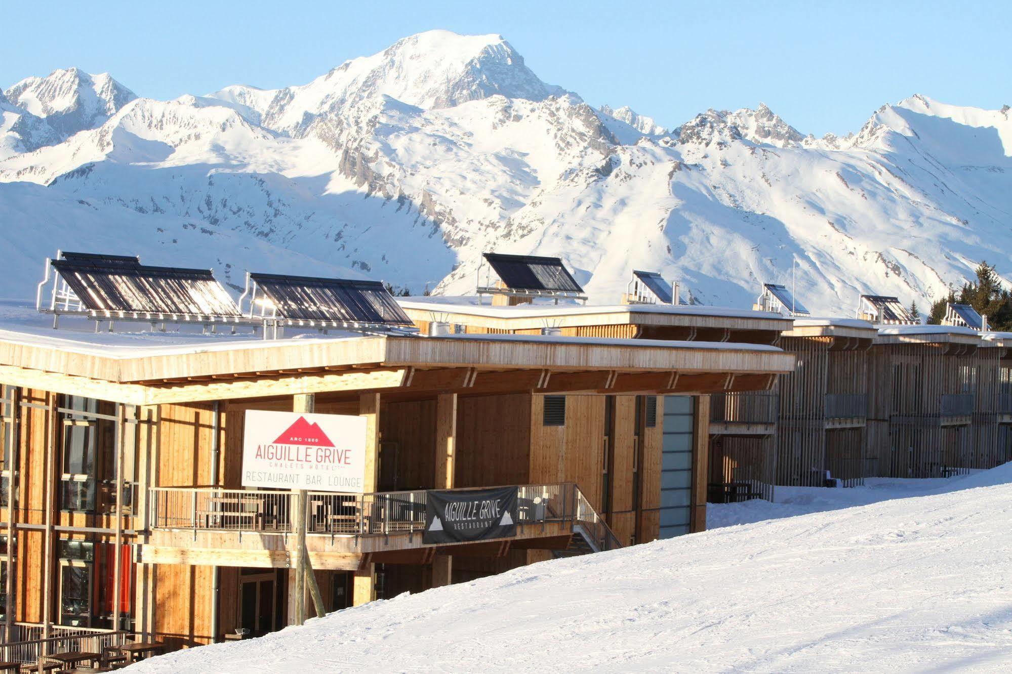 L'Aiguille Grive Chalets Hotel Les Arcs  Dış mekan fotoğraf